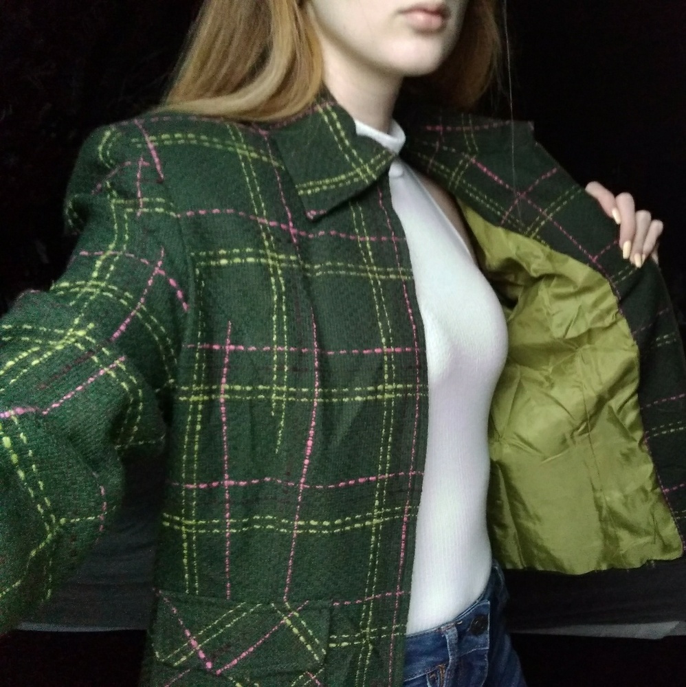 VINTAGE Evan Picone Green Jacket